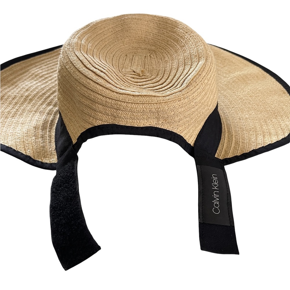 Calvin Klein Collection Adjustable Floppy Sun Outdoor Beach Hat Sun Visor - Picture 5 of 8